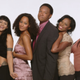 Persia White, Tracee Ellis Ross, Reggie Hayes, Jill Marie Jones and Golden Brooks in Girlfriends (2000-2008)